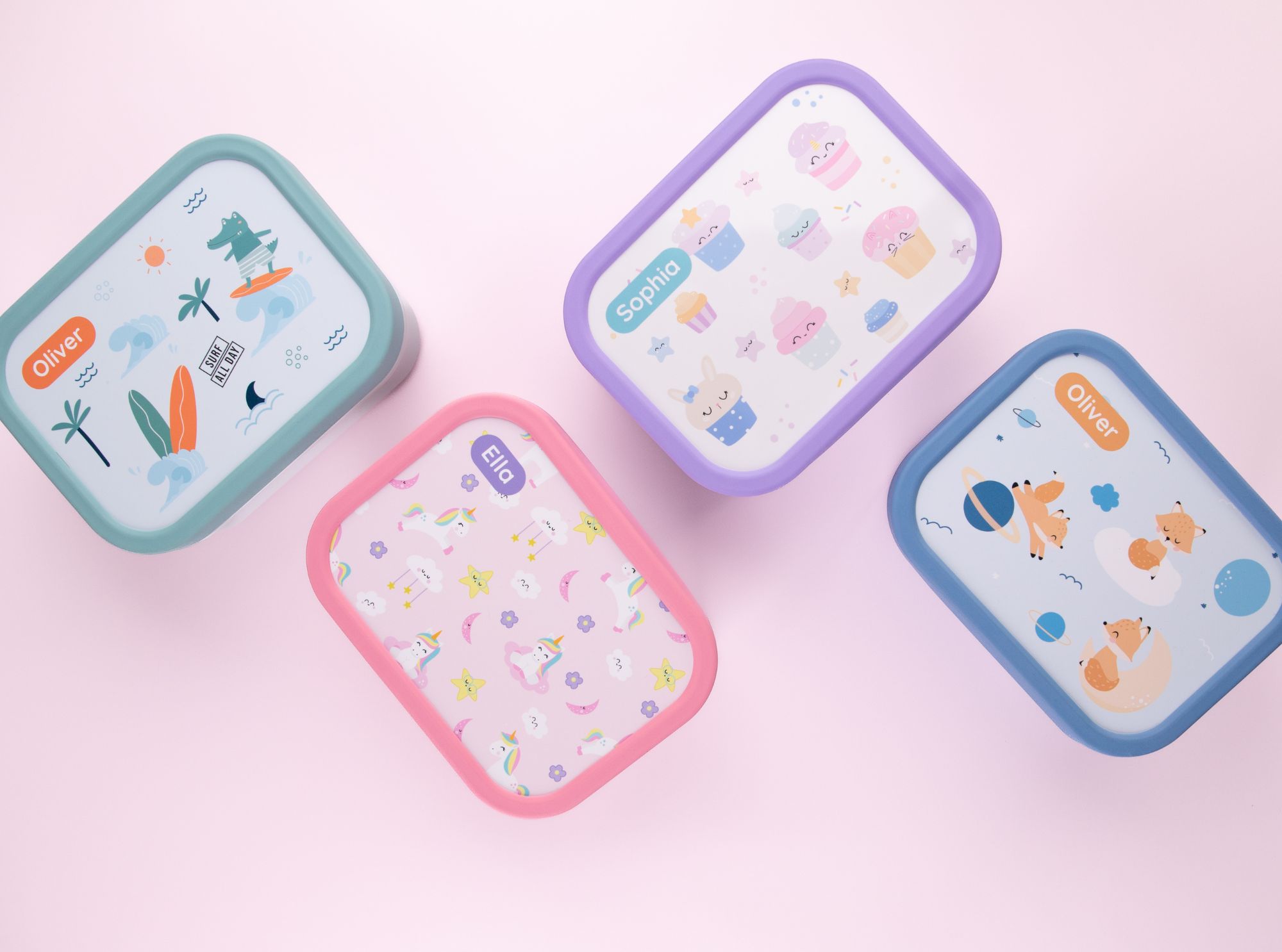 Lunchbox in different colors