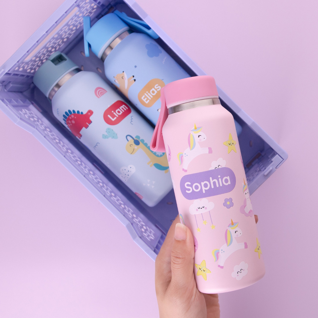 drinking bottle in different colors